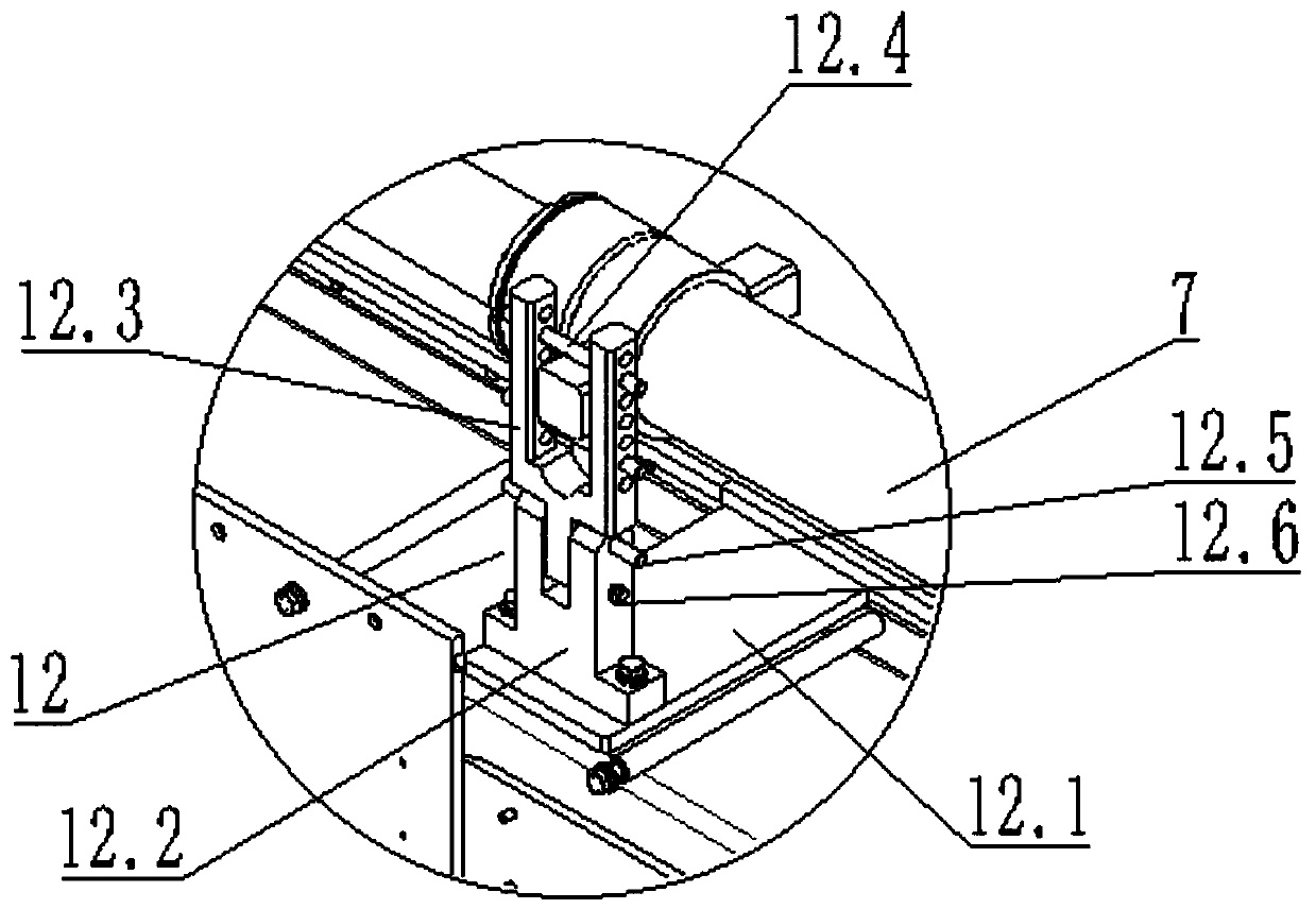 Cylinder mounting machine