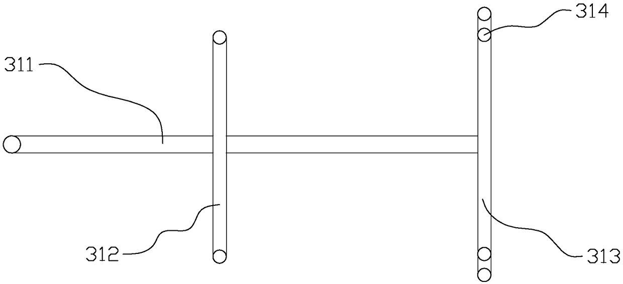 Hanging bracket of shot blasting machine