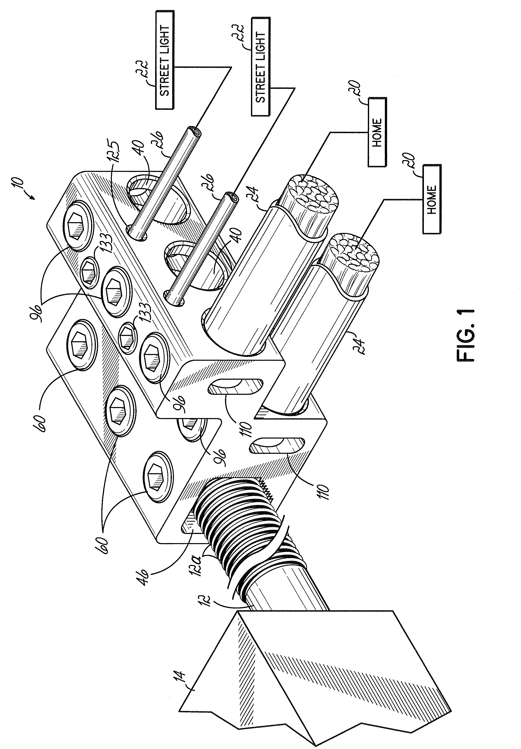 Stud connector and related methods
