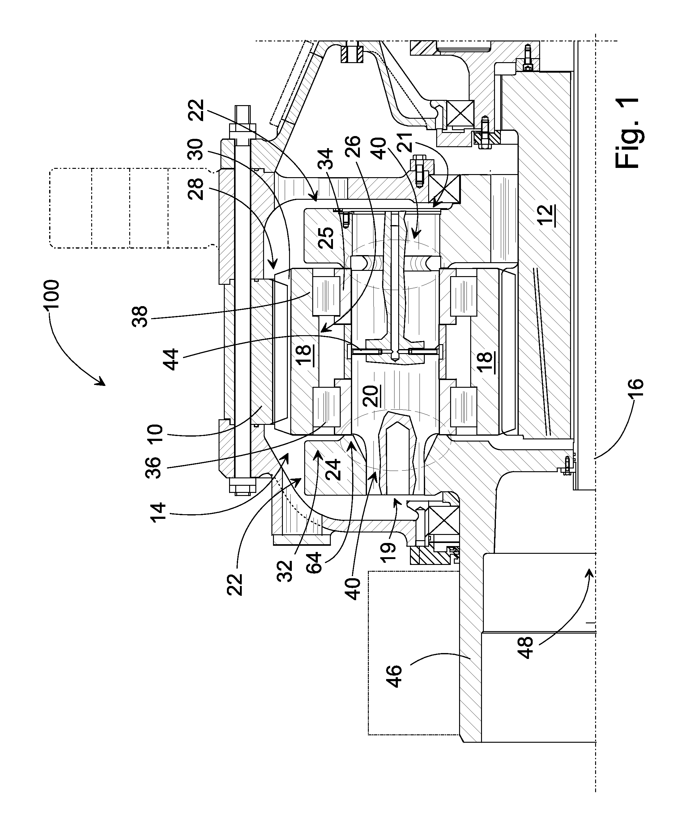 Arrangement in a Planetary Gearing and a Planetary Gear