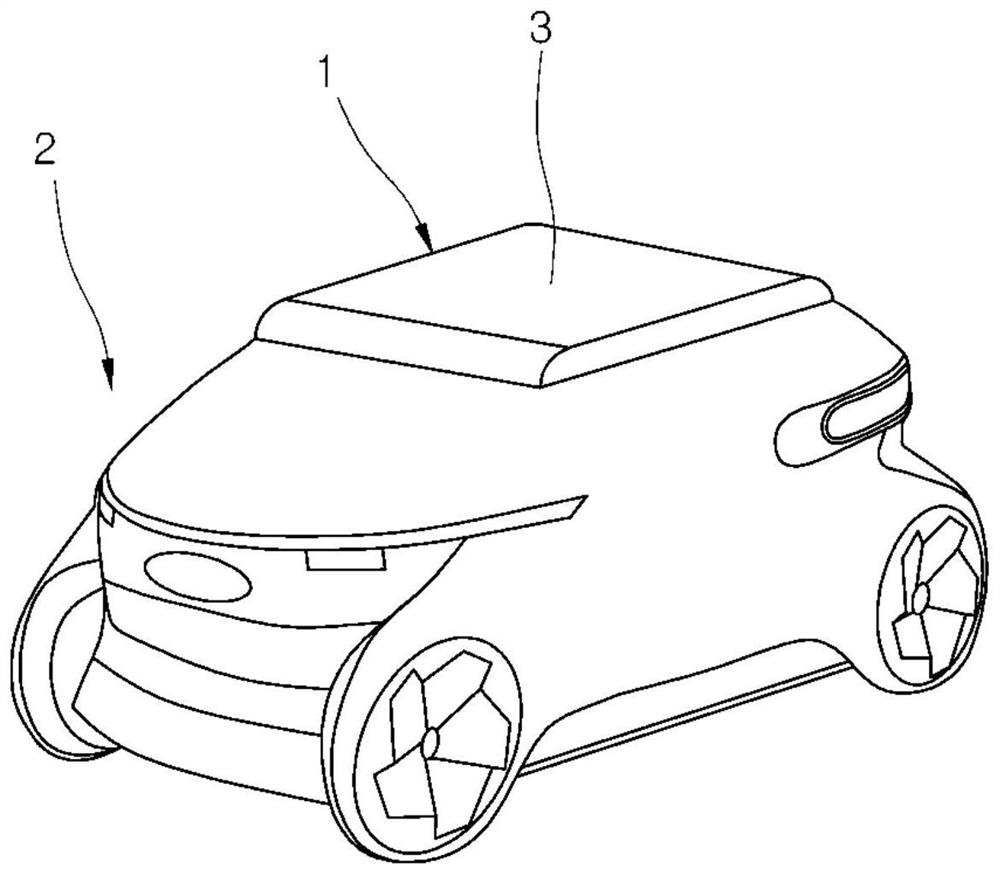 Lighting apparatus of autonomous driving vehicle