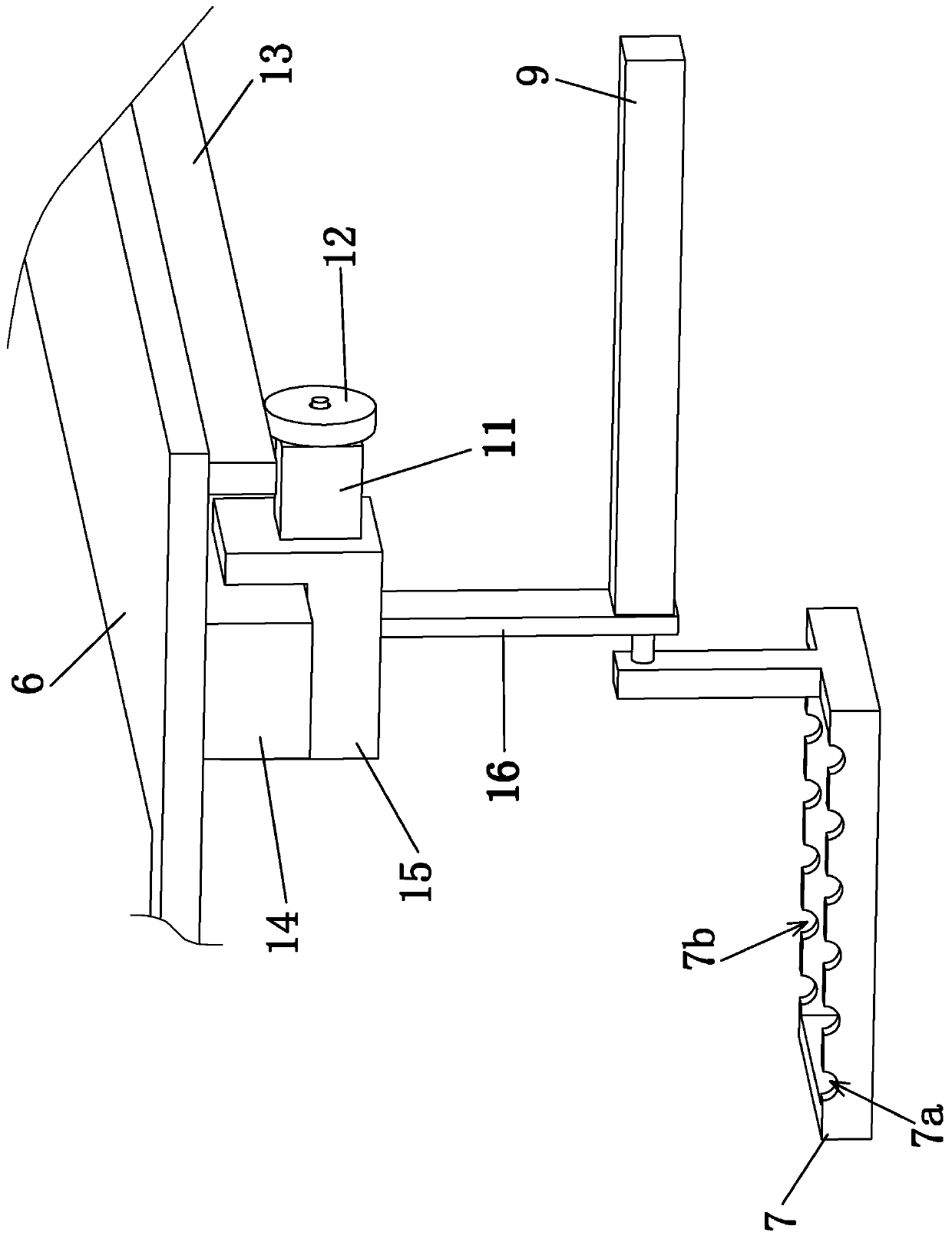 An assembly line for producing bolts