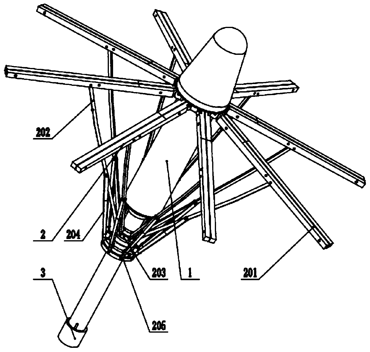 An airdrop wave measurement buoy