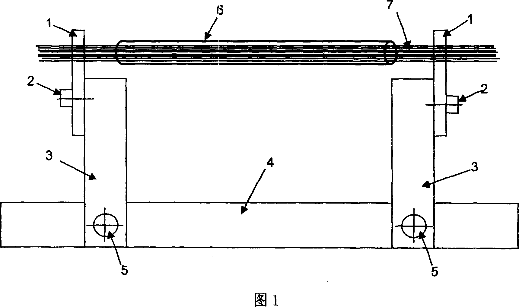 Preparing method of nerve tissue engineering tube type bracket and special mould for the same