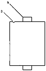 A lithium-ion battery internal pressure testing device