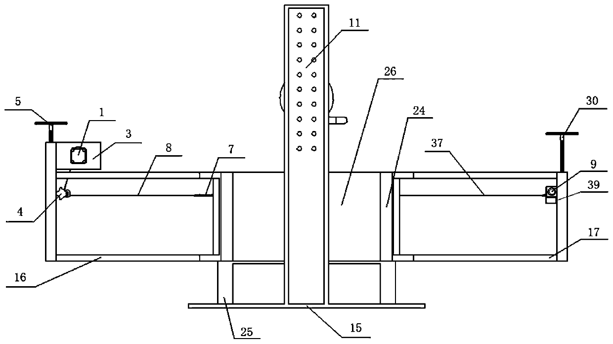 Ground mechanical property testing device for underwater operation of tracked vehicle