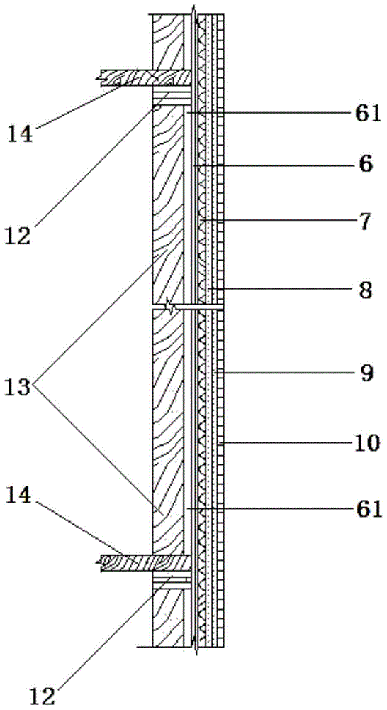 Construction method of decorative column veneer with special-shaped variable section