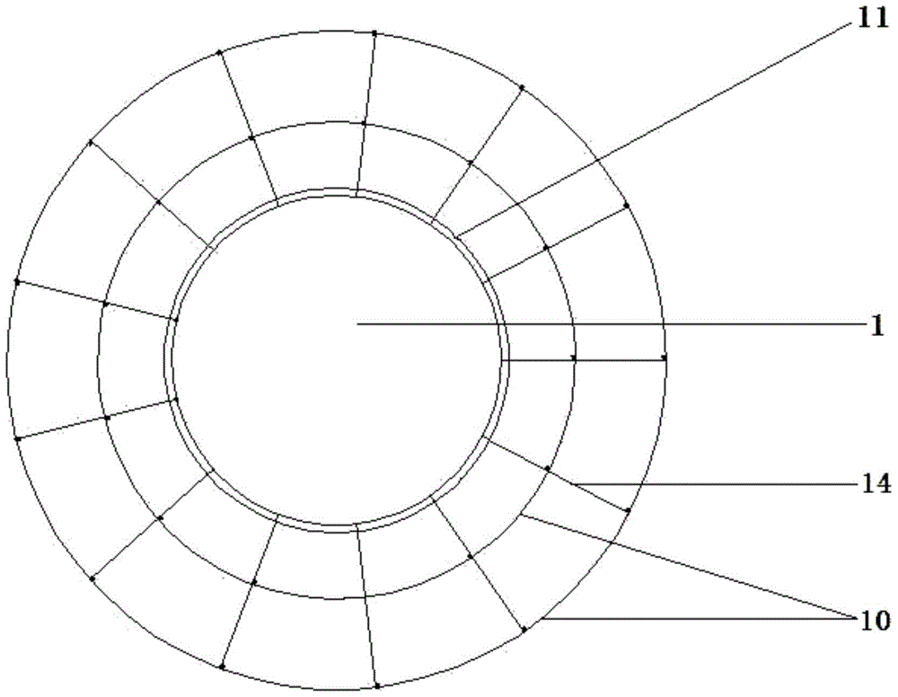 Construction method of decorative column veneer with special-shaped variable section