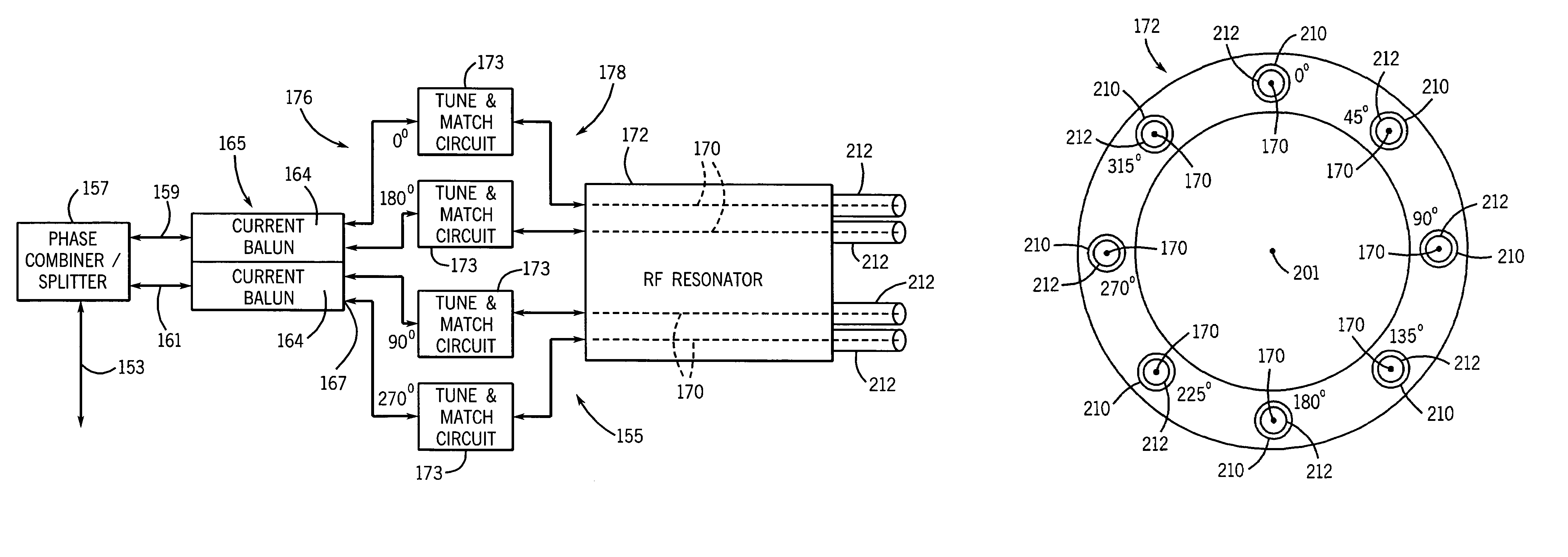 RF coil assembly for magnetic resonance imaging and spectroscopy systems