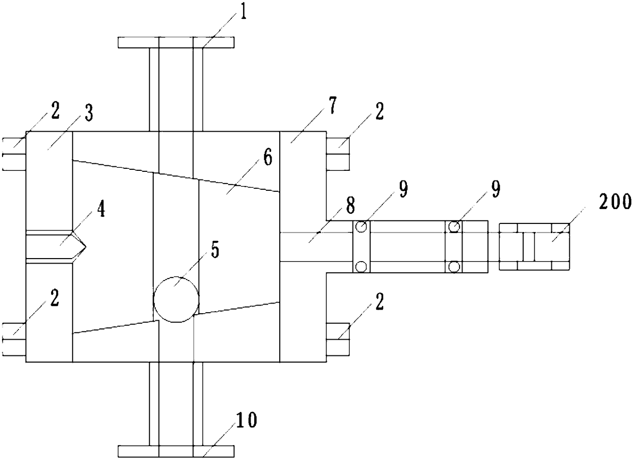 Feed unit driven by explosion-proof servo motor