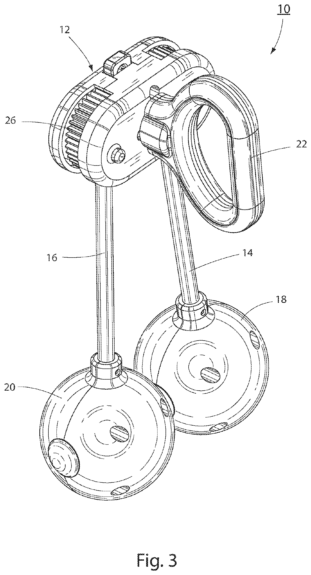 Clacking ball toy