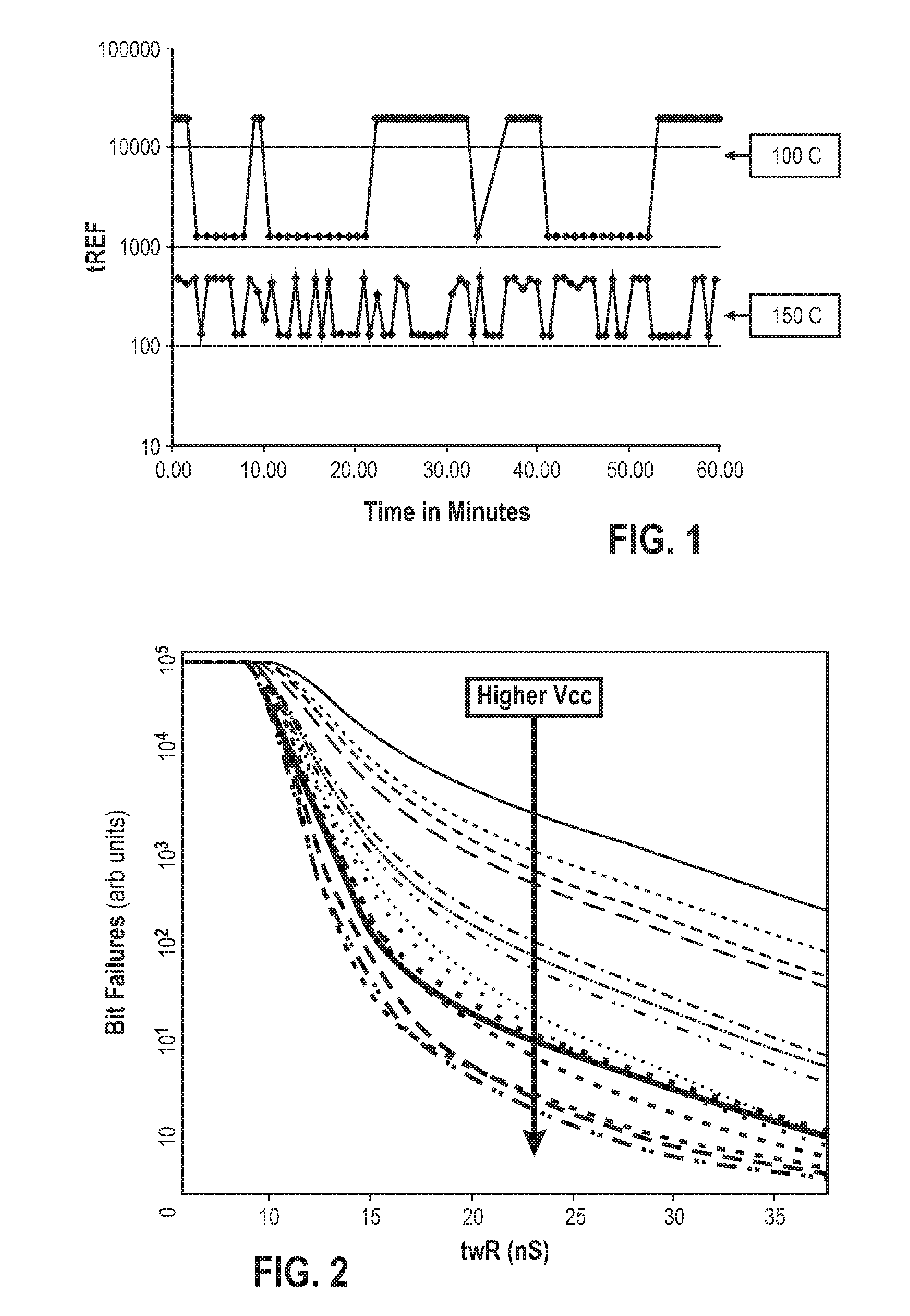 Low power memory device with jfet device structures