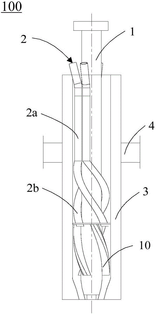 Uniform pulverized-coal distribution device