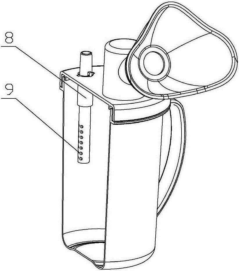 Auxiliary therapeutic apparatus for sphagitis