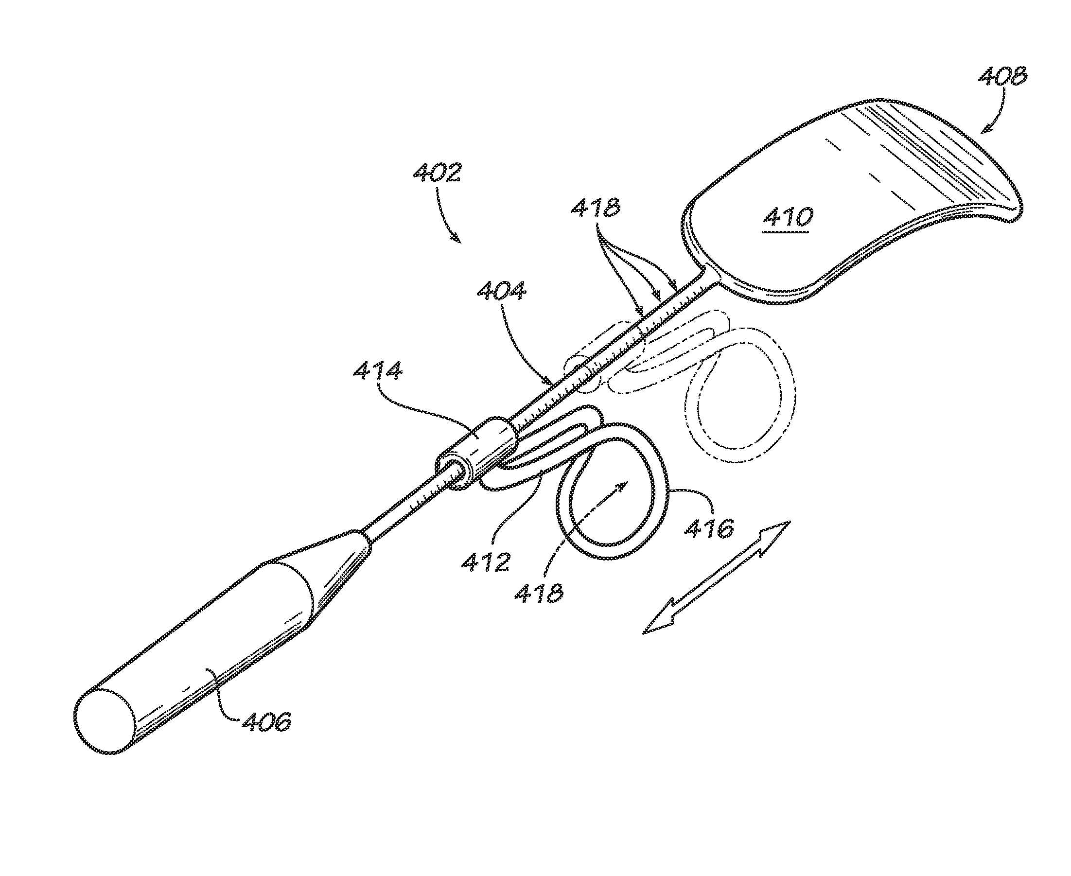 Apparatus and method for ventral only ablation of the tongue