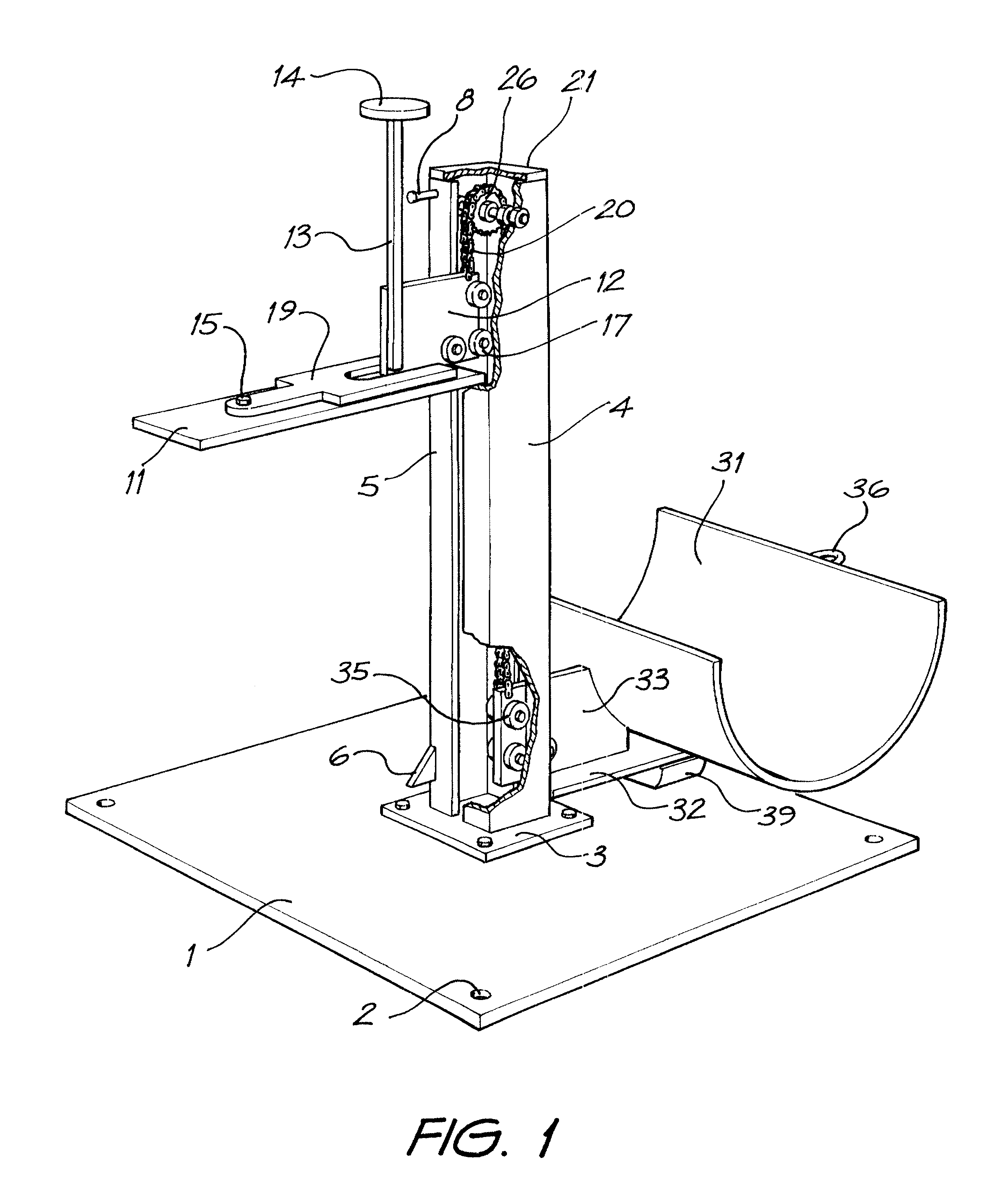 Shearing lifting jack