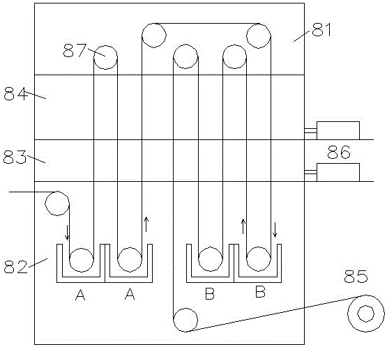 A preparation method and equipment for a coating layer of an electric heating network