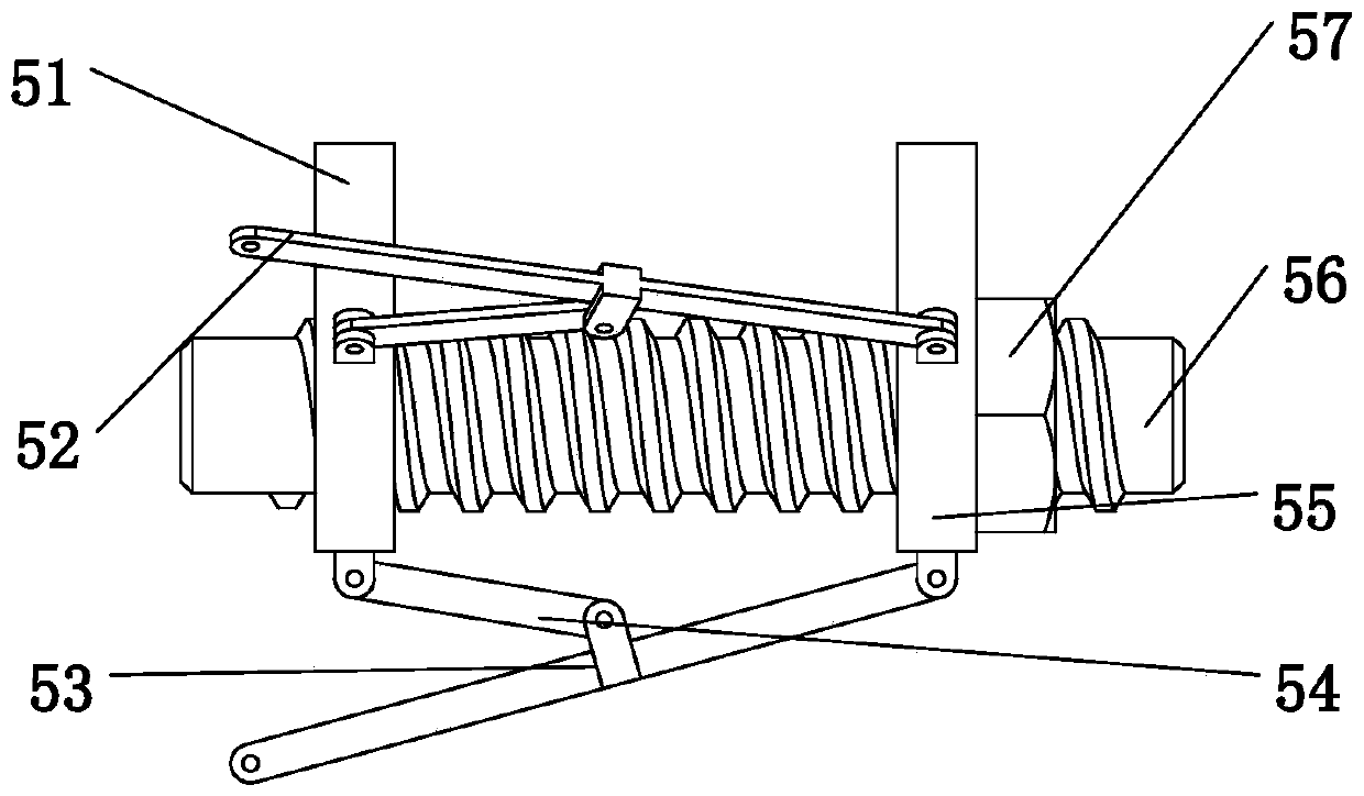 Endoscopic robot with active leg extension and contraction device based on lead screw