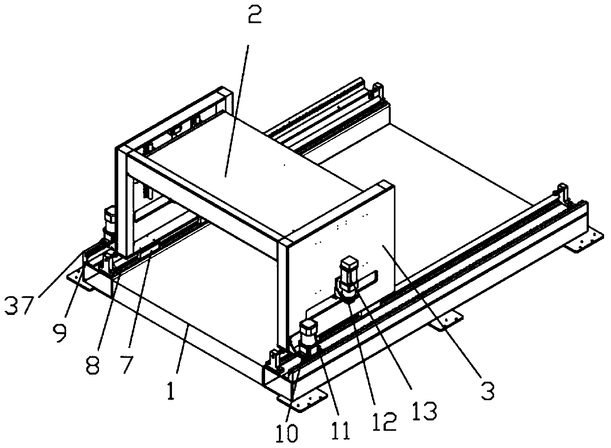 Drawing device for yarn production and using method thereof