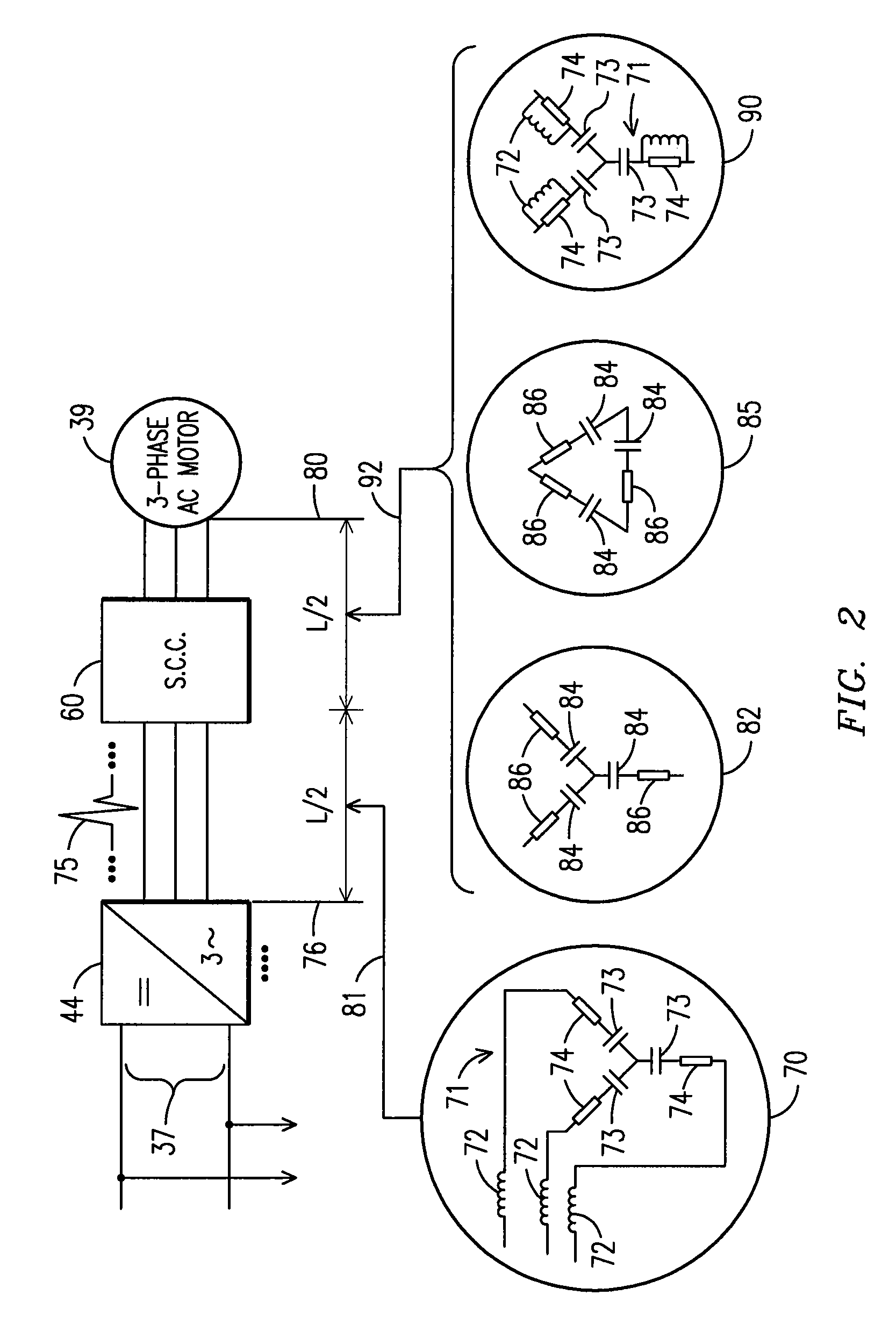Power system and method for driving an electromotive traction system and auxiliary equipment through a common power bus