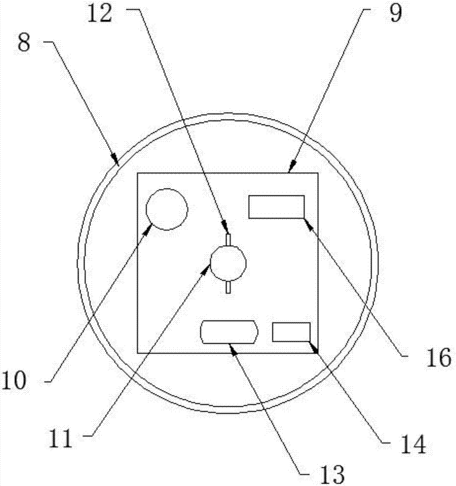 LED lamp with voltage stabilizing diode protection