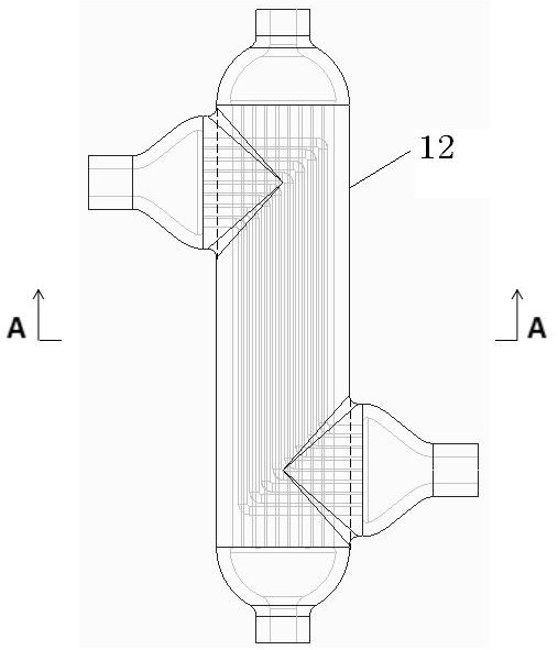 Integral modular channel type heat exchanger structure based on additive manufacturing forming