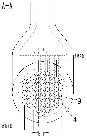 Integral modular channel type heat exchanger structure based on additive manufacturing forming