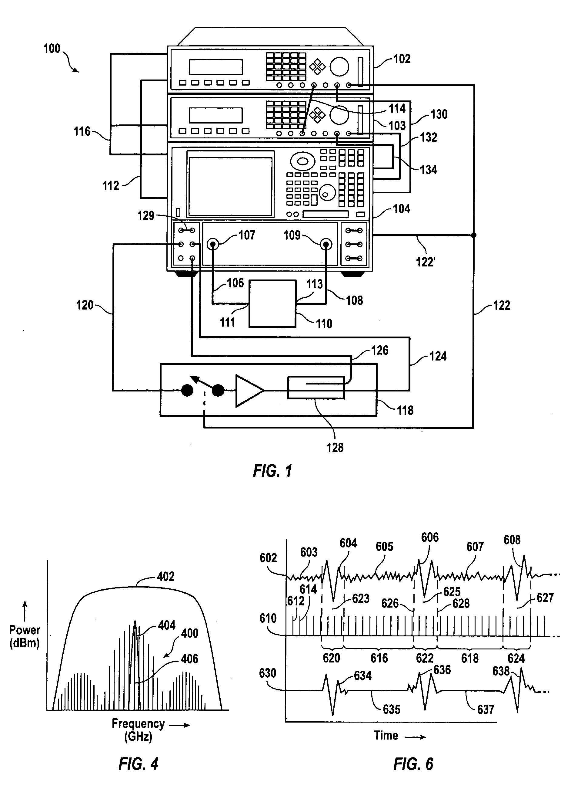 Triggered narrow-band method for making pulsed-rf networking measurements