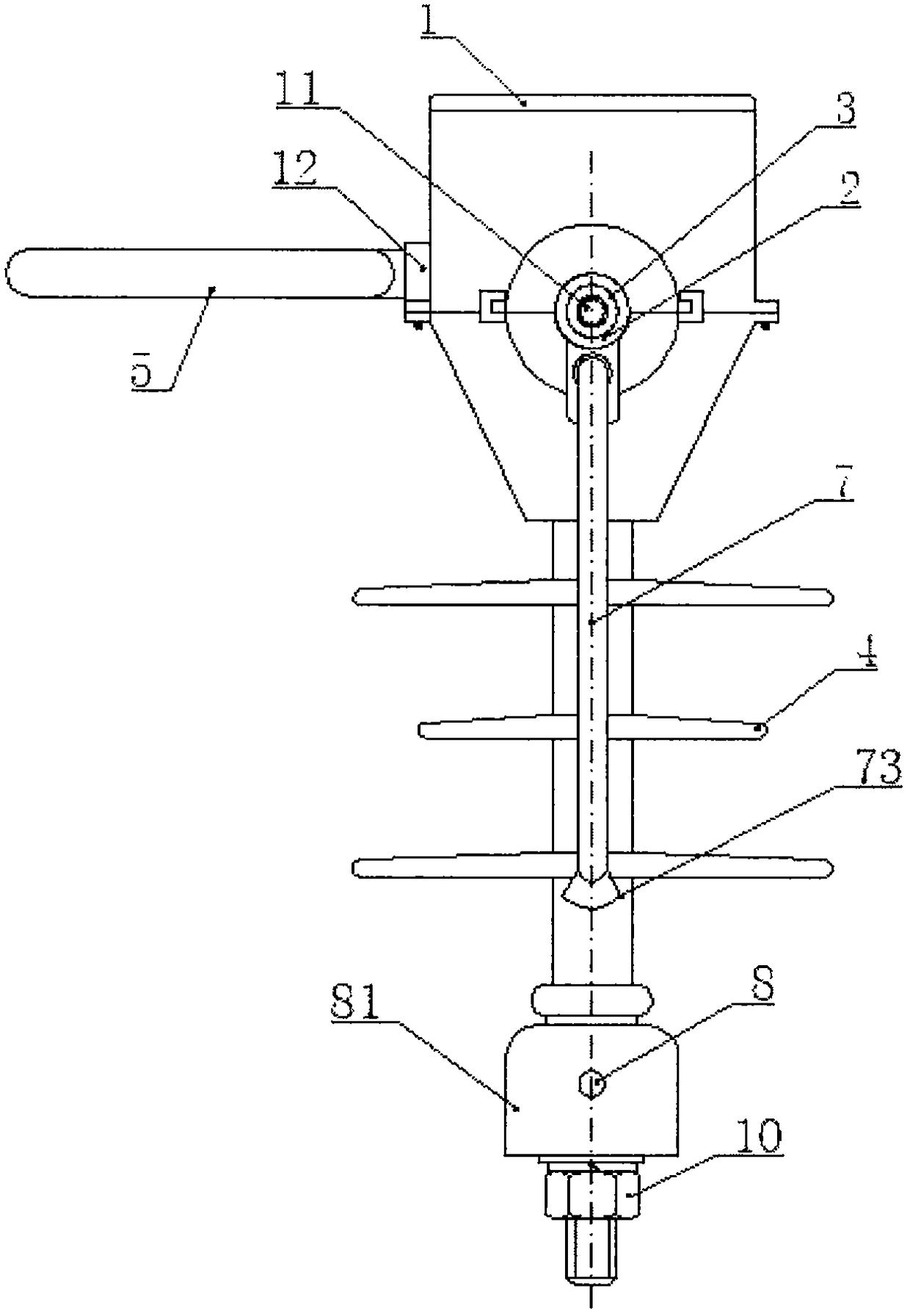 Anti-thunder hard composite insulator with protective housing, electroscope ground ring and waterproof mechanism