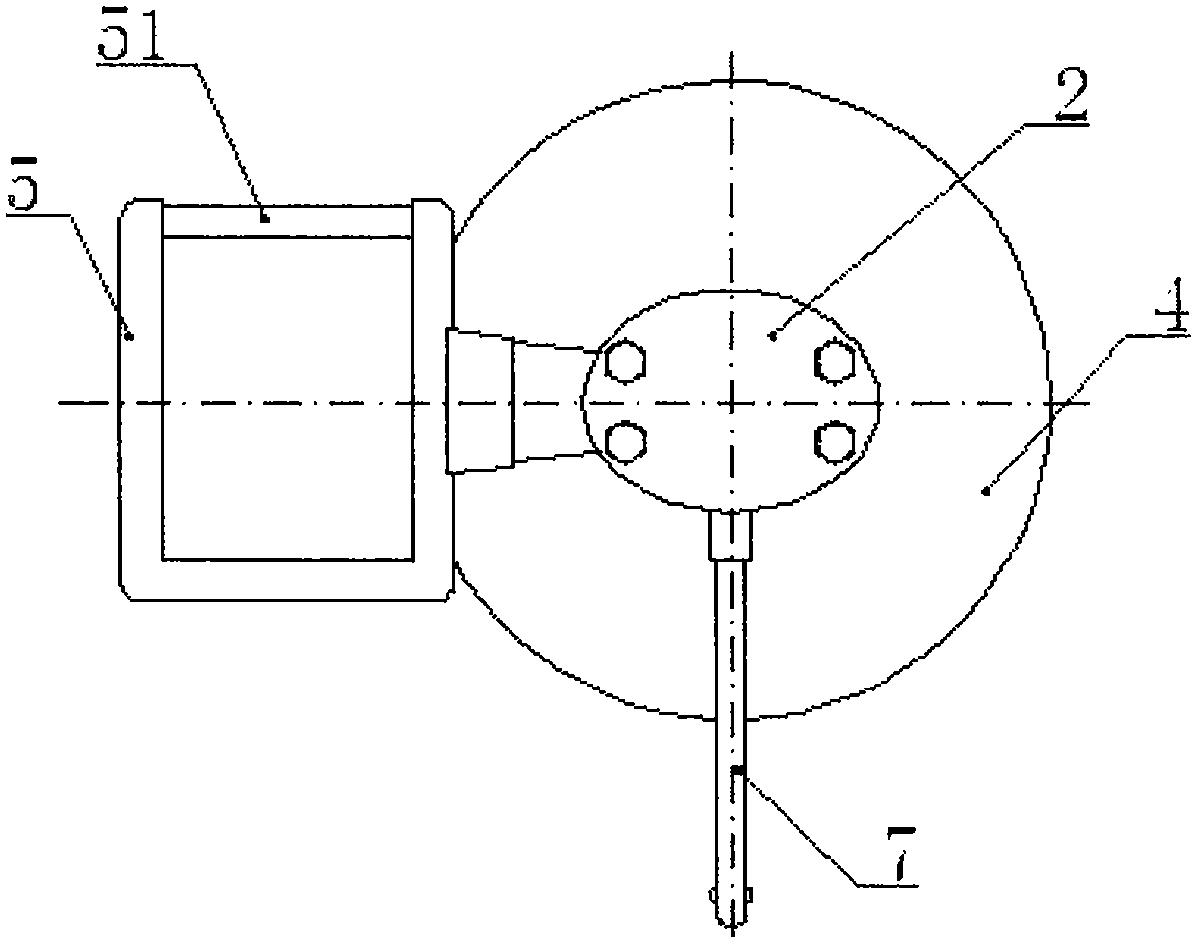 Anti-thunder hard composite insulator with protective housing, electroscope ground ring and waterproof mechanism