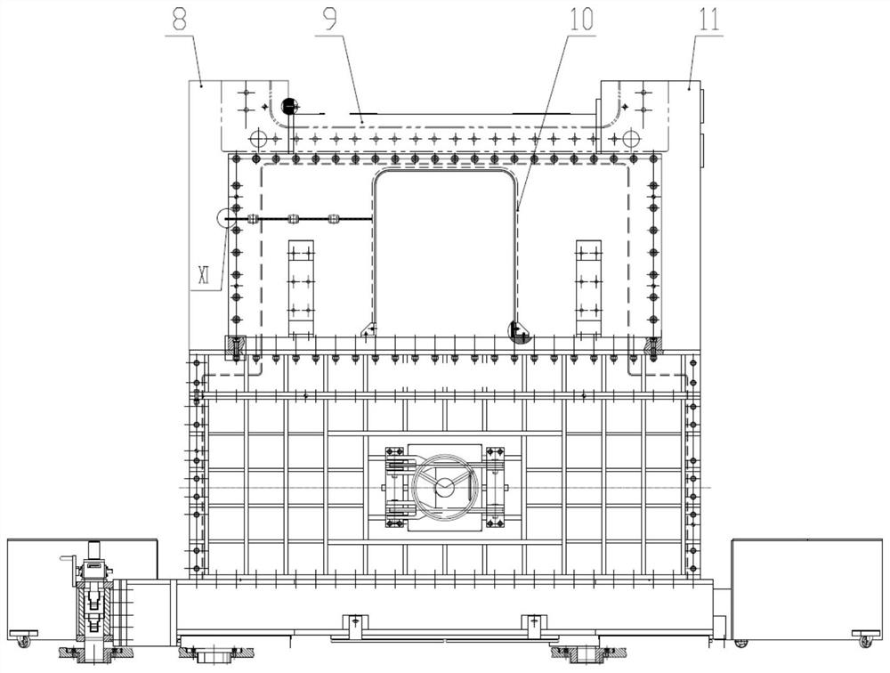 Deformation plenum chamber for supersonic wind tunnel test