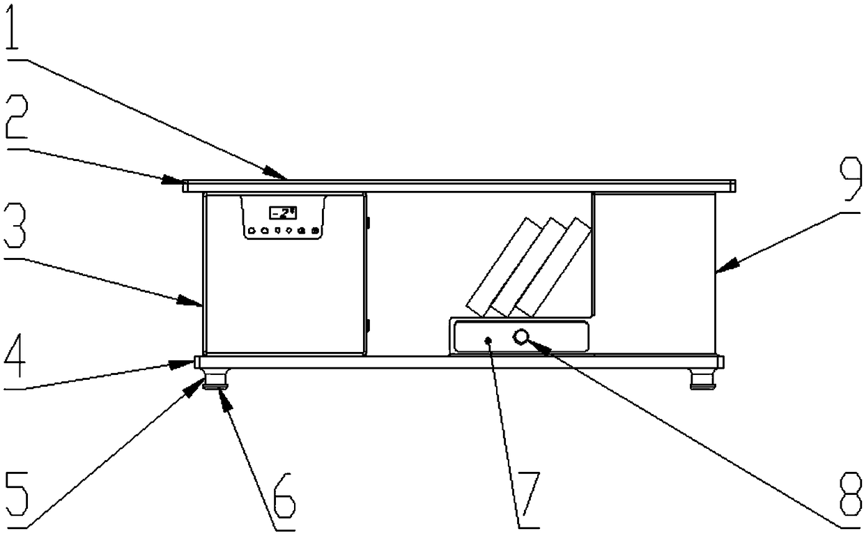 Novel multifunctional tea table