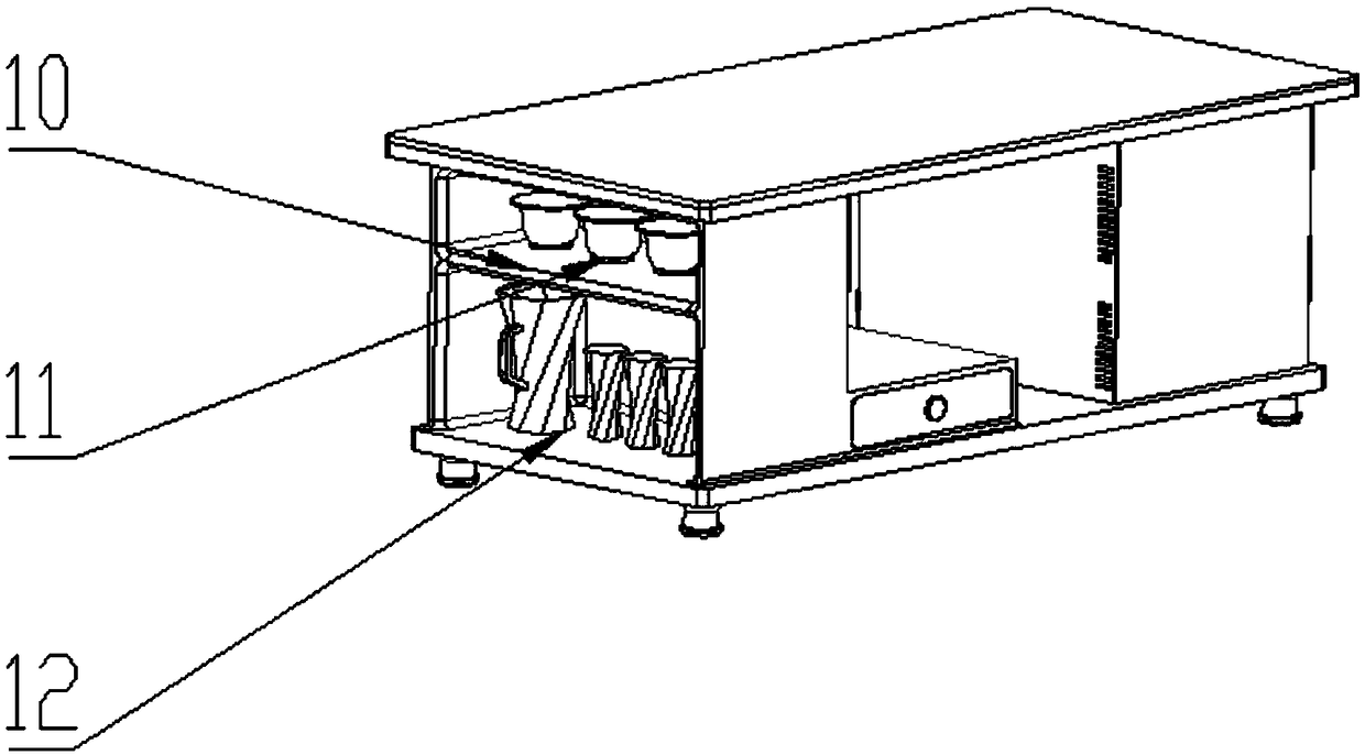 Novel multifunctional tea table