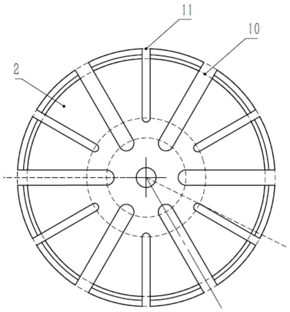 A longitudinal magnetic contact for vacuum interrupter based on ferromagnetic material