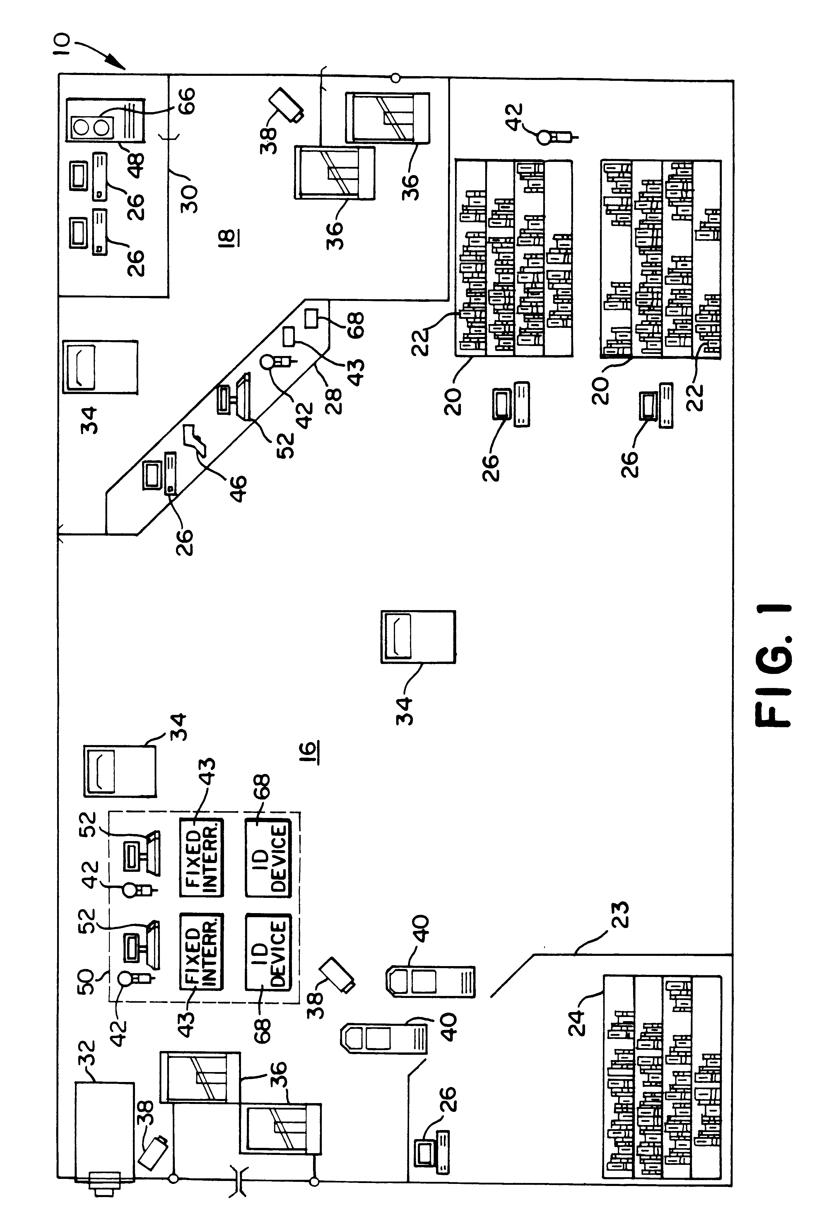 Inventory system using articles with RFID tags