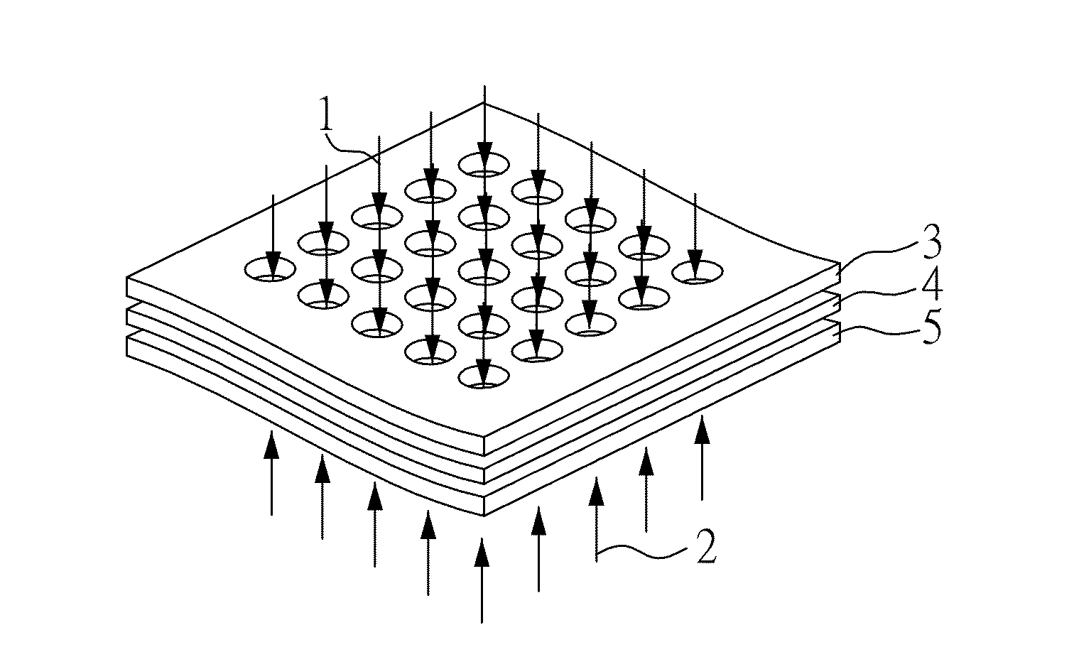 Method for manufacturing film electrode
