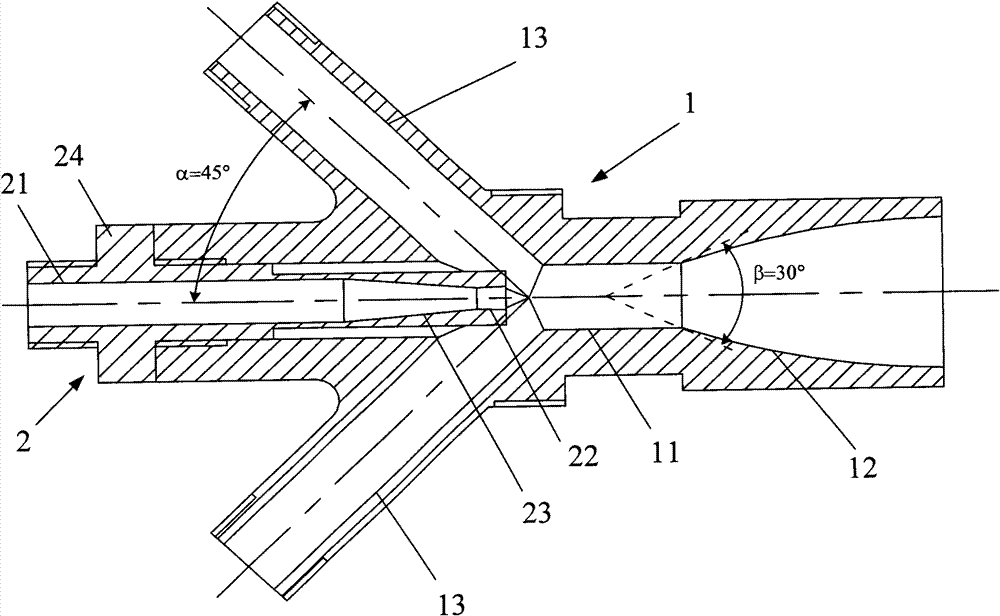 Jet nozzle for condensing and devolatilizing synthetic rubber