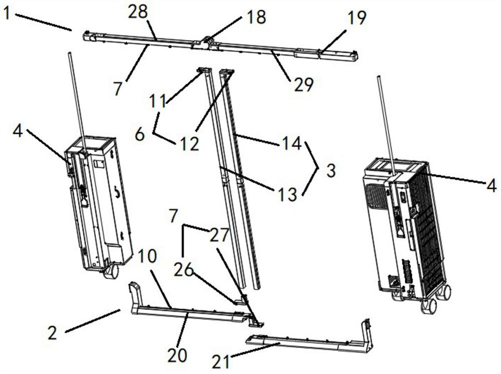 Movable isolation ward