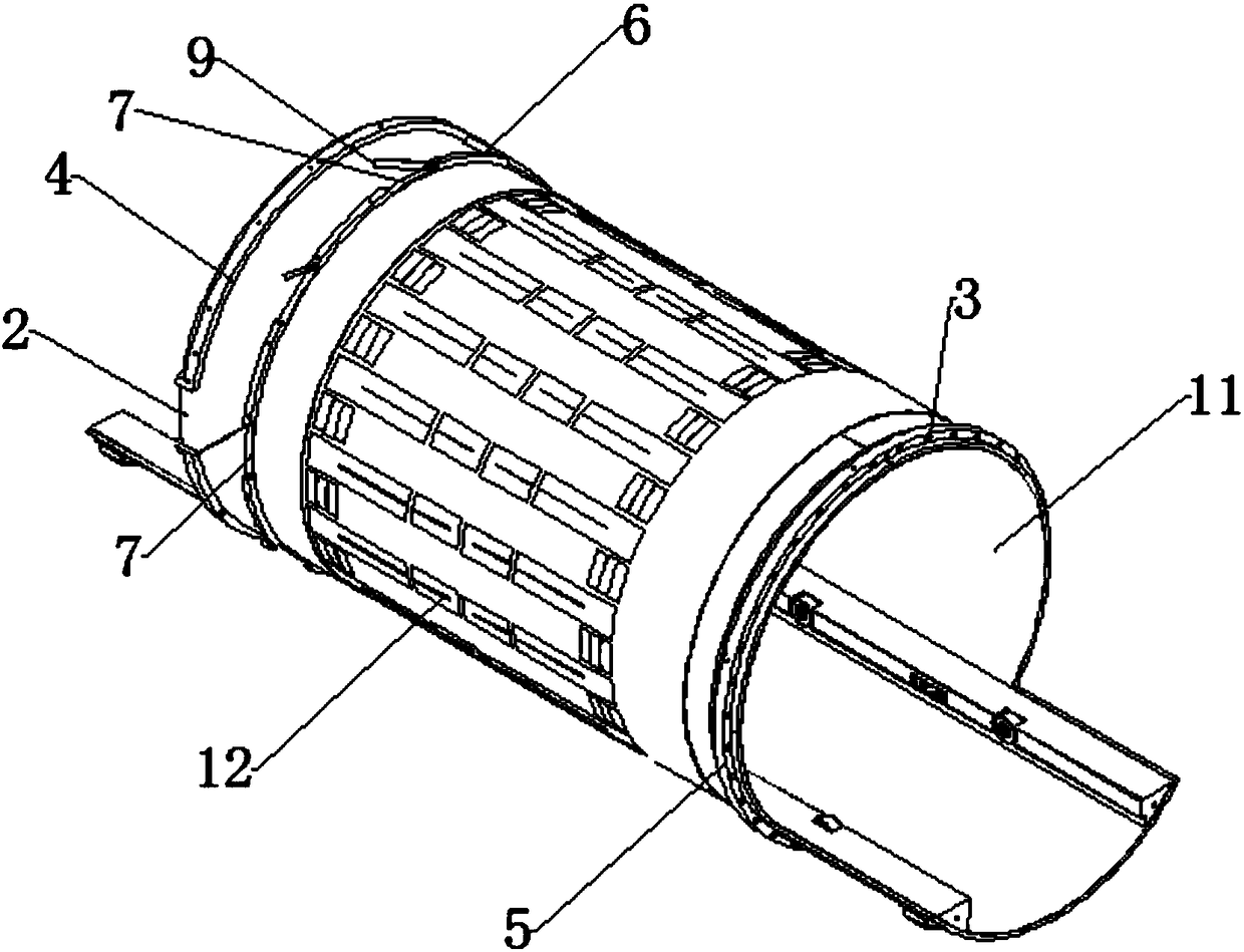 MRI body coil structural assembly