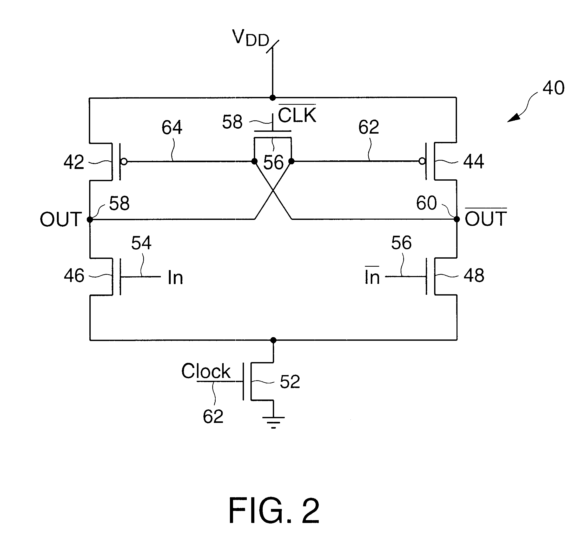 Low voltage differential logic