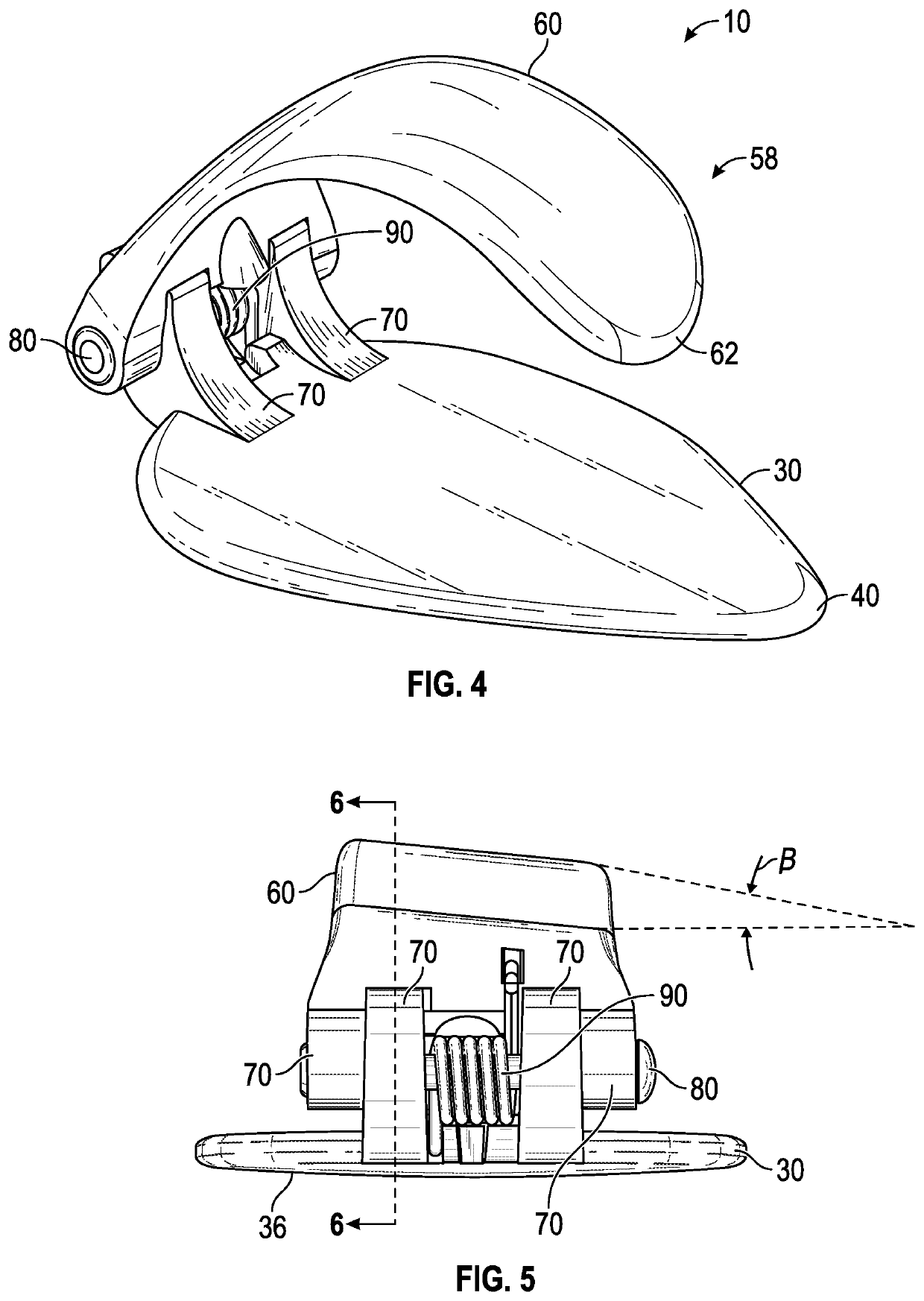 Spring loaded thumb pick