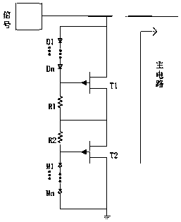 ESD protection circuit based on enhanced PHEMTs