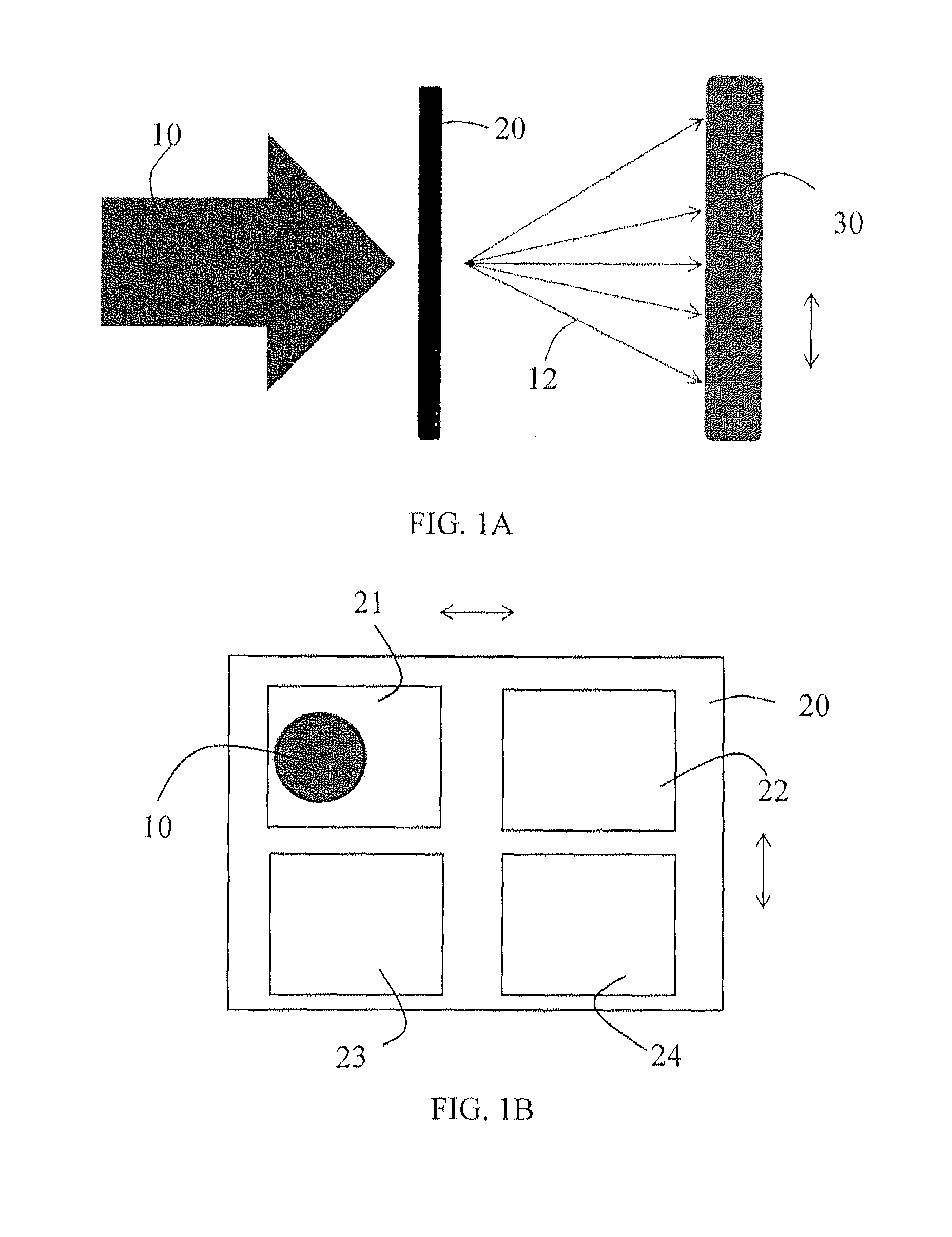 Diffractive optical elements and methods for patterning thin film electrochemical devices
