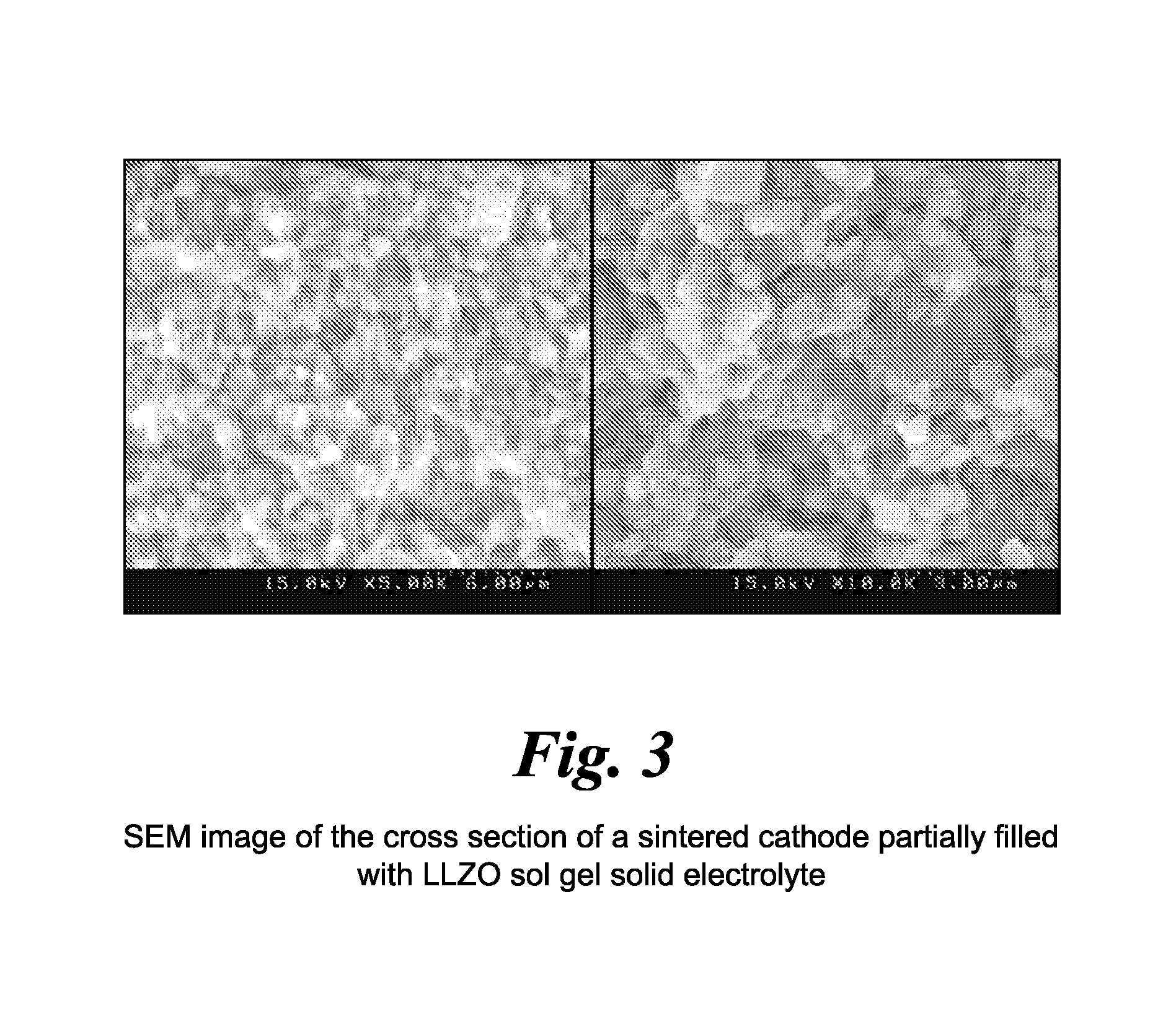 Impregnated sintered solid state composite electrode, solid state battery, and methods of preparation