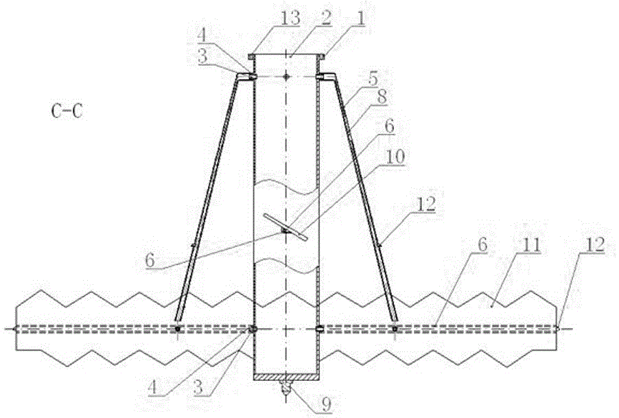 Large-diameter quickly-accomplished homogeneous cement-soil pile high pressure jet grouting micropore spouting nozzle group stirrer