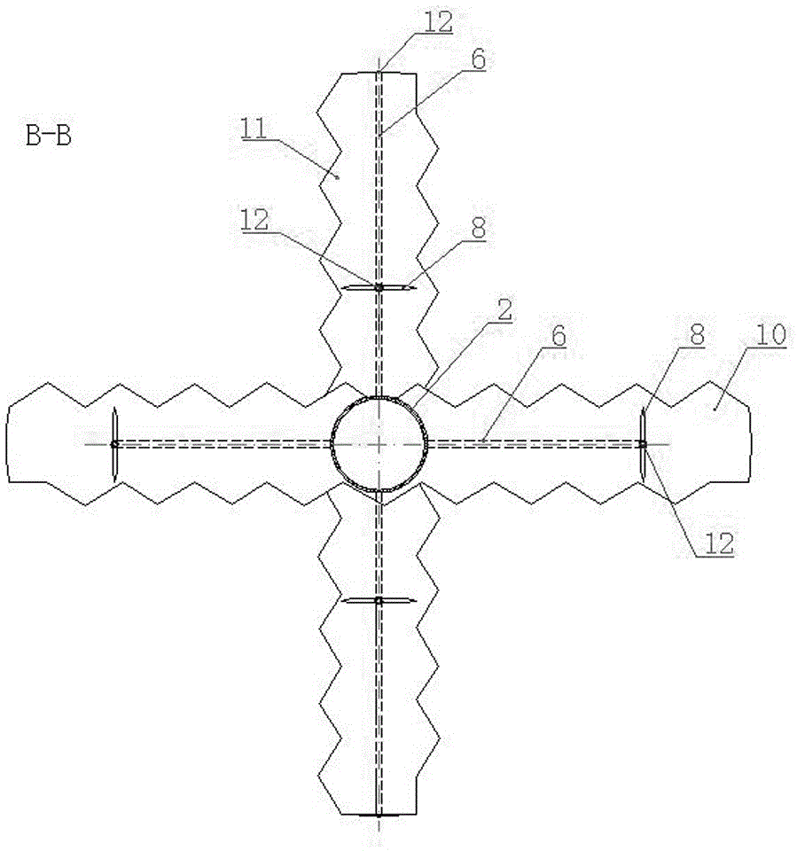 Large-diameter quickly-accomplished homogeneous cement-soil pile high pressure jet grouting micropore spouting nozzle group stirrer