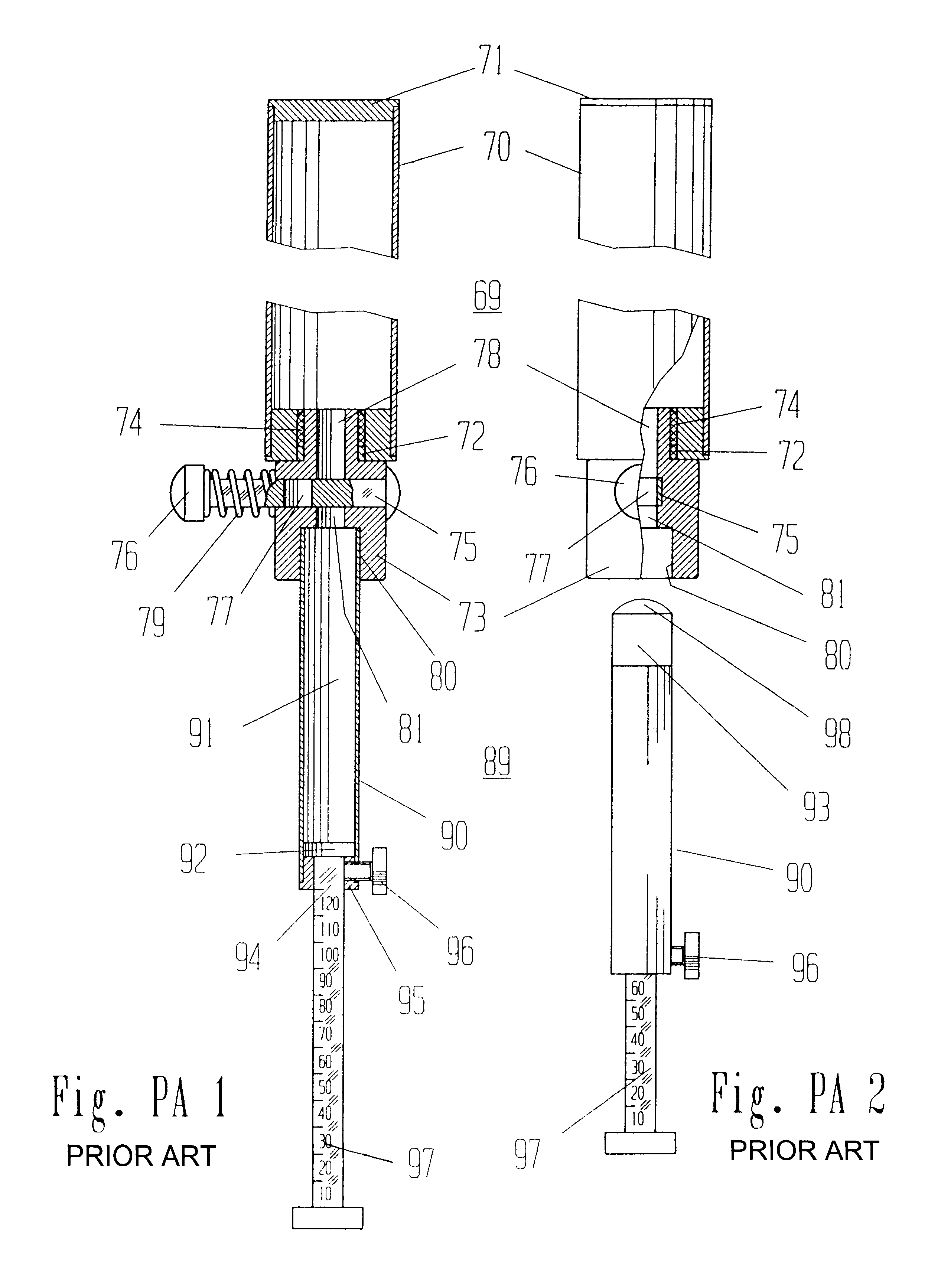 Arrangement for dosing pourable substances and associated uses
