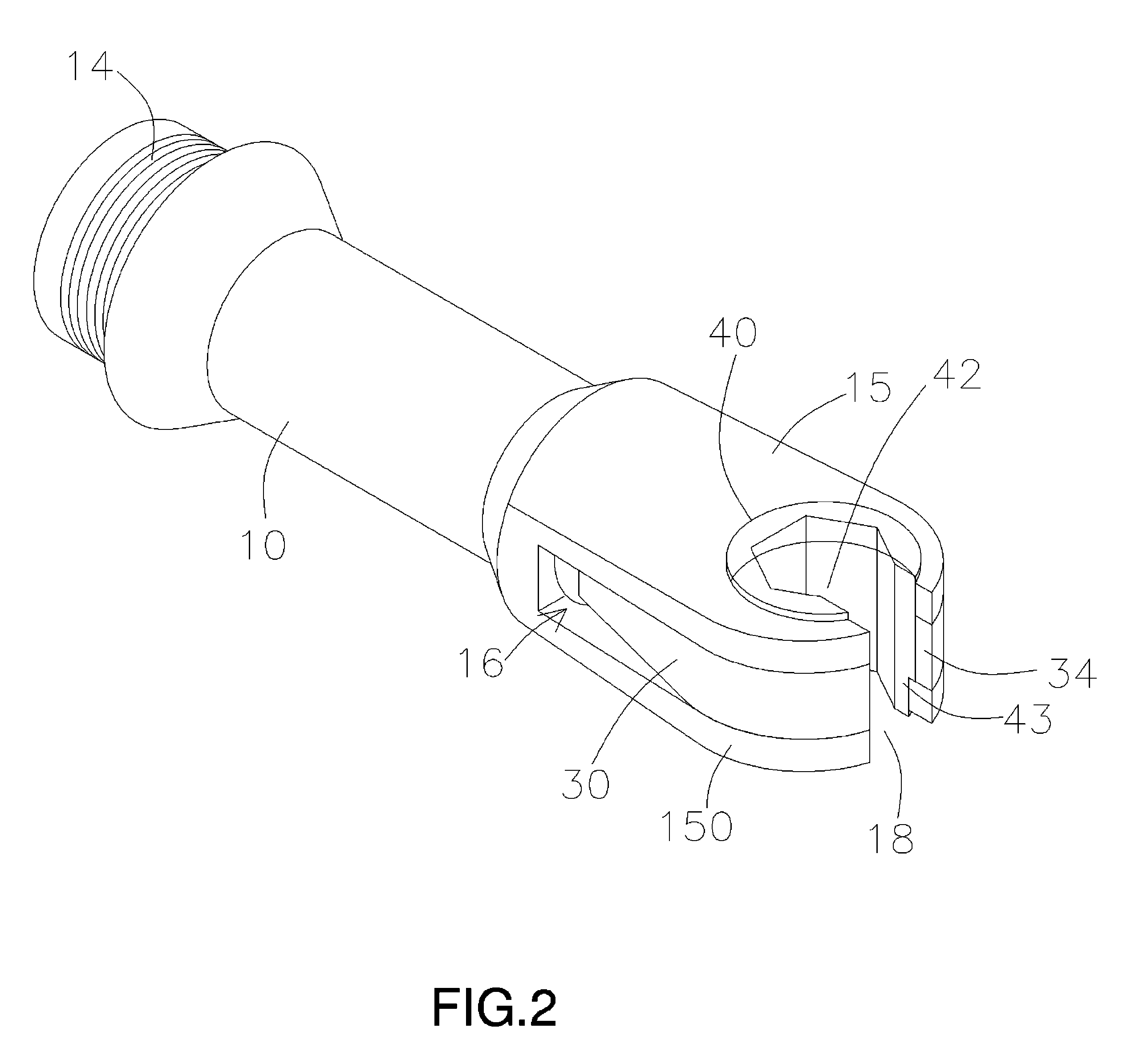 Open-end ratchet wrench