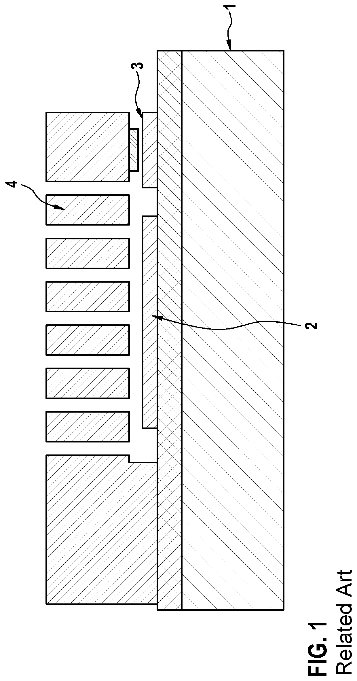 Capacitively operable MEMS switch