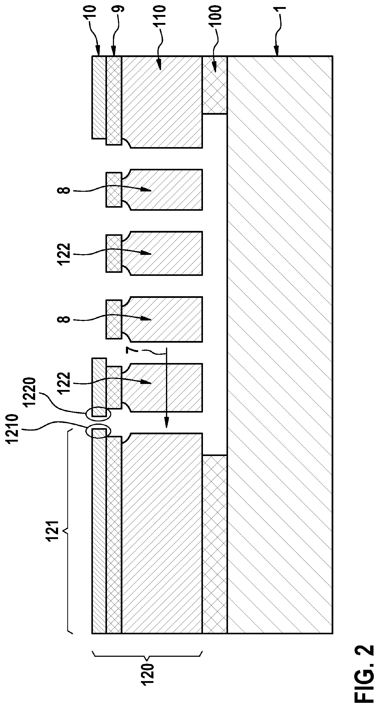 Capacitively operable MEMS switch